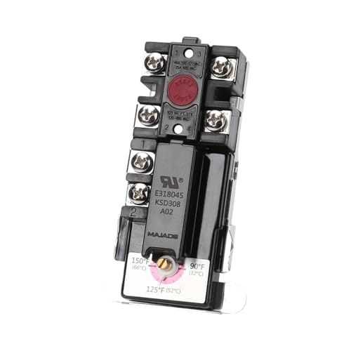 Water Heater Thermostat Single Element Electric Water Heater Replacement Parts Single Throw Automatic Reset Upper Thermostat