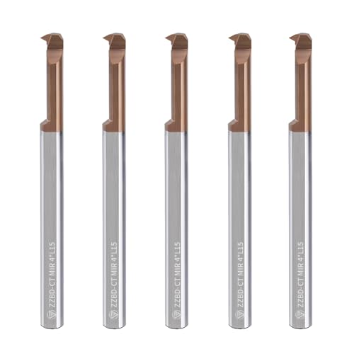 Image of Carbide MIR Inner Hole Micro Threaded Mills for Small Holes & Turning 5 Pcs MIR-4-A60-L15