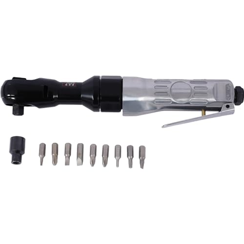 Ferramentas pneumáticas para mecânicos, kit de ferramentas pneumáticas de 71 peças com chave de impa