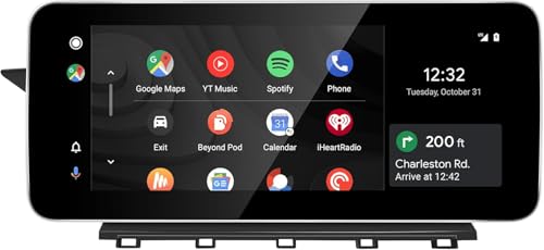 10.25 Touch Screen CarPlay for Mercedes NTG 4.5 GLK X204 (AUX AMI) Add Wireless Apple CarPlay Android Auto Split Screen Android Apps Navigation Waze Netflix Spotify Prime Video Whatsapp (128GB)