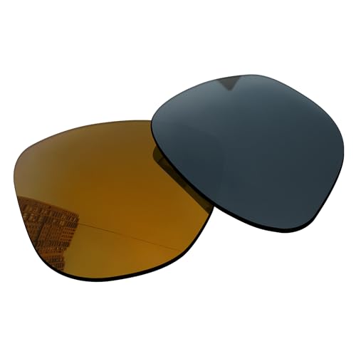Acefrog 1.5mm �Ό����������Y Ray-Ban Meta Skyler (Gen 2) RW4014 52mm �X�}�[�g�O���X�p�A�A�b�v�O���[�h�f��, �u�����Y�S�[���h�Ό��~���[-1.5mm, One Size