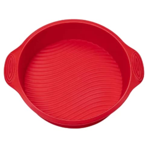 forma silicone air fryer redonda bolo forno assadeira antiaderente microondas flexível