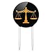 GRAPHICS & MORE Acrylic Scales of Justice Legal Lawyer Cake Topper Party Decoration for Wedding Anniversary Birthday Graduation