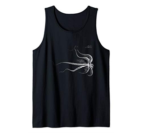 Krake - Tintenfisch Oktopus Cephalopod Polyp Meer Tentakel Tank Top Cover