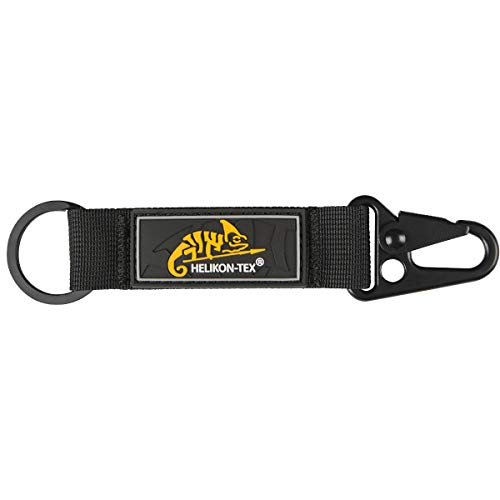 Preisvergleich Produktbild Helikon Tex Snap Hook Keychain mit Logo -Nylon- Schwarz