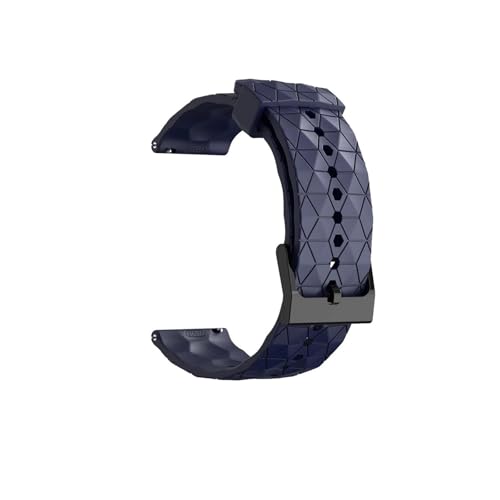 [�����Ȃ��X] Vantage M M2 M3�X�g���b�v22mm�X�}�[�g�E�H�b�`�o���h�V���R�����X�g�o���hGrit X/X Pro Titan�X�|�[�c�u���X���b�g�X�g���b�v�ƌ݊�������(Navy Blue)