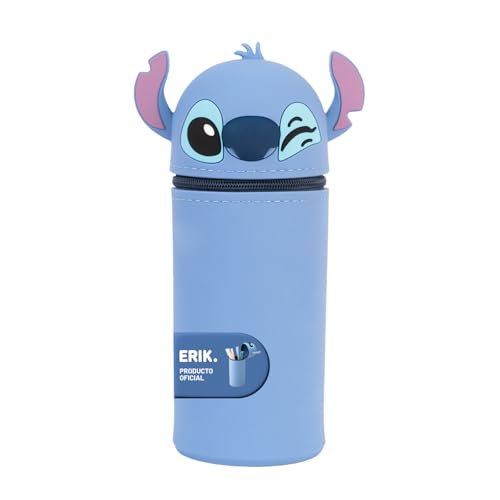 Grupo Erik Estuche Silicona Stitch - Estuche Escolar Pequeño - Estuche Pequeño Ideal Para La Vuelta Al Cole Material Escolar Estuche Stitch - Accesorio Papelería Disney, Licencia Oficial Grupo Erik Estuche Silicona Stitch - Estuche Escolar Pequeño - Estuche Pequeño Ideal Para La Vuelta Al Cole Material Escolar Estuche Stitch - Accesorio Papelería Disney, Licencia Oficial