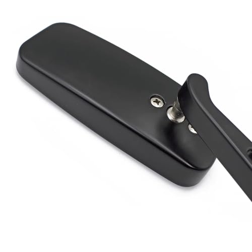 Espejo retrovisor moto rectangular 10/8mm par espejos laterales manillar accesorios motocicleta 6