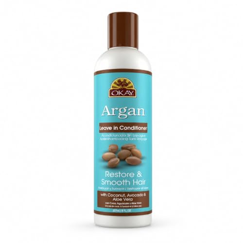 OKAY Argan Leave-In Conditioner for All Hair Types