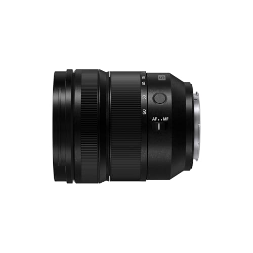 Panasonic Lumix S 24-60mm F2.8 | Objectif à focale Fixe Plein Format S-R2460 (Bokeh, Grand Angle, Vidéo, Tropicalisé, Compact et Léger) Noir – Compatible Monture L