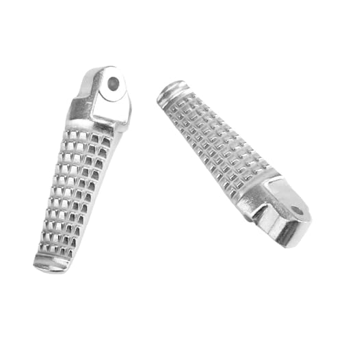 Repose-pieds arrière argenté pour motos Suzuki GSXR 600 750 1000
