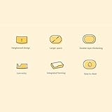 SOHIIXAA for Dog Training Toilet, Indoor Potty Tray with Stainless Steel Grid, Spill Proof Design for Small Medium Dogs, Removable for Easy Cleaning, Habit Development Solution (White) - Image 6