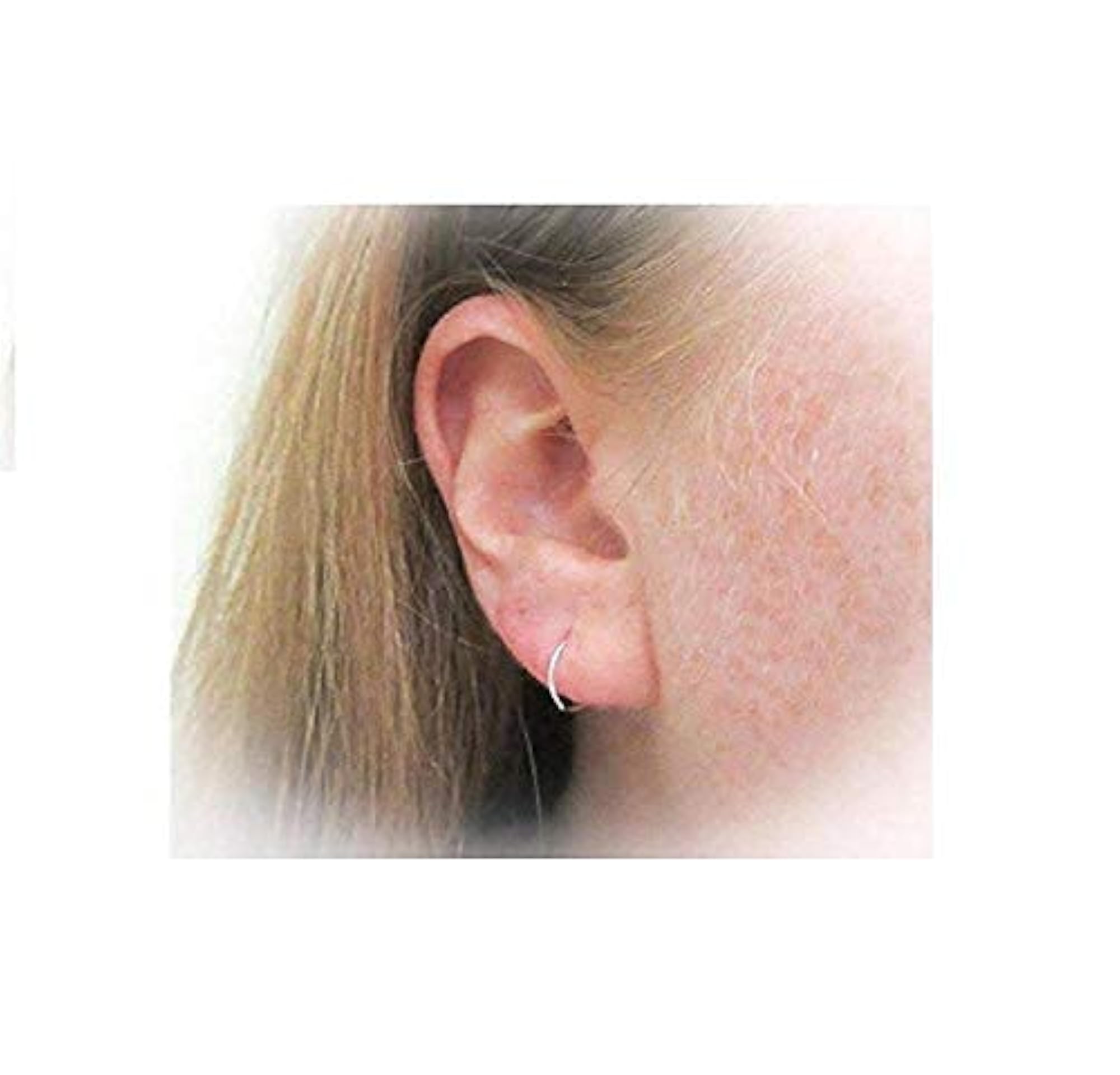 Women's Turquoise Blue Nose Ring Hoop