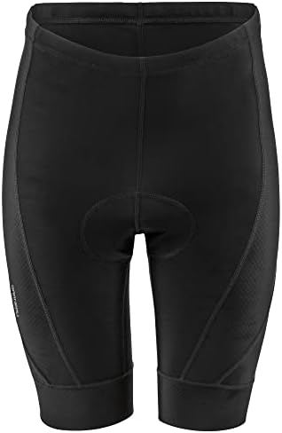 Louis Garneau, Men’s Optimum 2 Shorts, Padded, Stretchable, Breathable & Quick Drying, Black, X-Large
