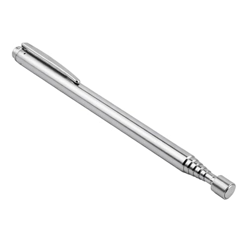 Slim 25” Durable Telescoping Magnetic Grabber/Retrieving Magnet with Pocket Clip (07228)