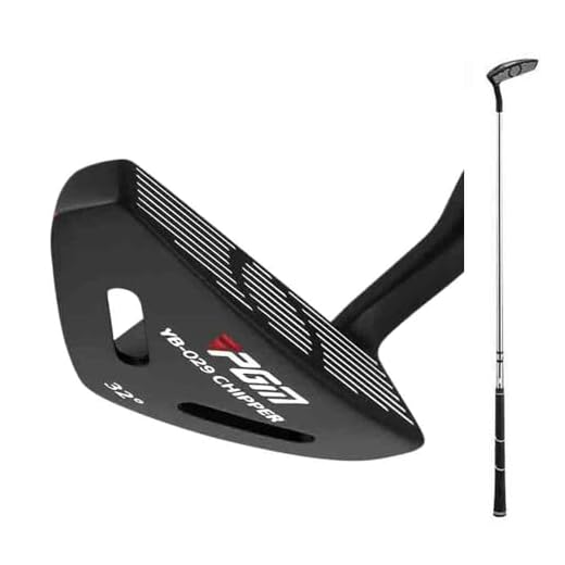 Professional Golf Club Putter 32 Degree, Easy-to-Use Men Women Golfers' Choice Golf Cutter Putter, Golf Chipper Sports (Golf Club,Black)
