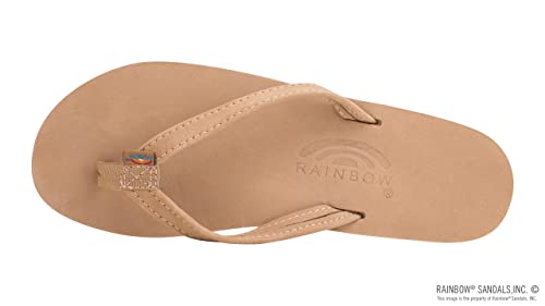 Image of Rainbow Sandals Women's Single Layer Leather Sandal Narrow Strap