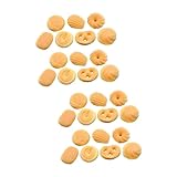 Modèle de biscuits miniatures : surface lisse, aspect simple et élégant, décoratif, excellents accessoires de mini maison, biscuits modèles