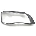 Scheinwerferglas für Audi A8 A8L D4 (2011–2013) – Ersatz-Scheinwerfergehäuse, Frontlinse, transparente Scheinwerferabdeckung