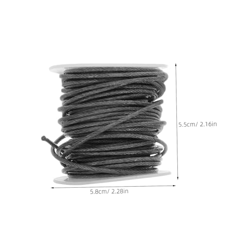 Kit de 23 piezas de cable de acero inoxidable para tensores para luces de cadena, accesorio para colgar en jardín al aire libre miniatura 2
