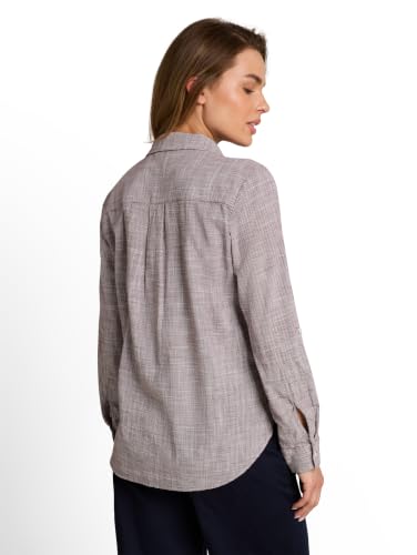 TOM TAILOR Damen Bluse mit Brusttaschen – Ansicht 3