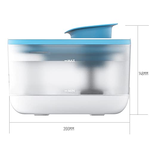 Fuente de agua automática para gatos 2.5L miniatura 5