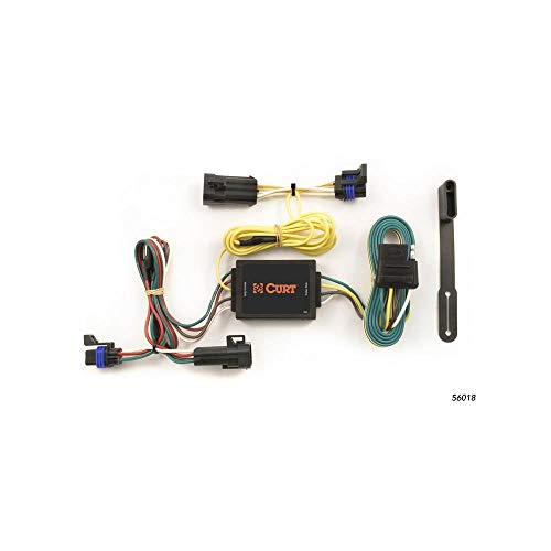 Curt Manufacturing 56018 Vehicle-Side Custom 4-Pin Trailer Wiring Harness,Fits Select Saturn Vue