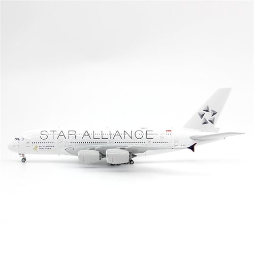 Modelo de avión en miniatura Airbus A380 de 18 cm para decoración de oficinas 5