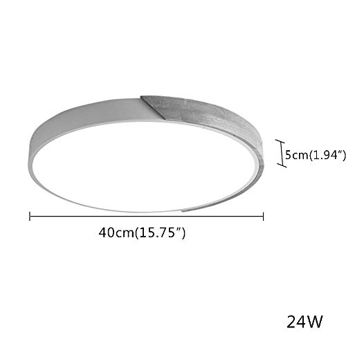 Plafond luminaire led bois télécommandable avec intensité variable pour chambre
