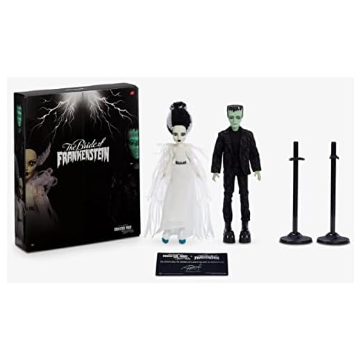 Monster High Frankenstein & Bride of Skullector 10.5in Doll Set HDW25 White