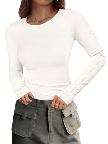 ANRABESS - Rib Knit Long Sleeve