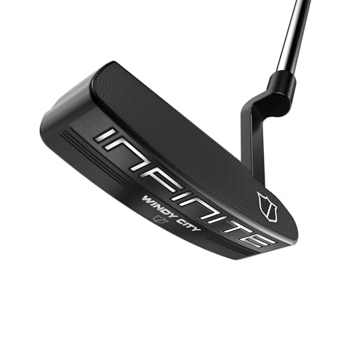 Wilson Golf Club, Infinite Windy City Putter, Steel, for Men