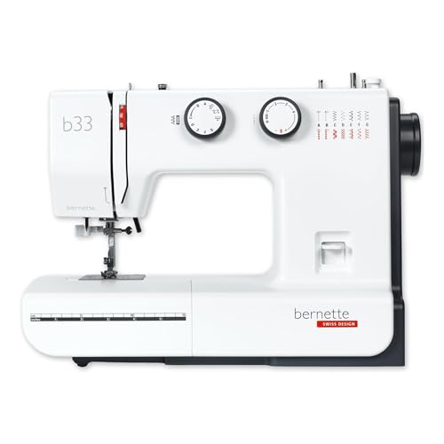 Bernette B33 Swiss-Designed Mechanical Sewing Machine | 15 Stitches,...
