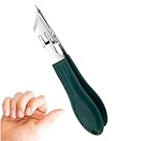 Nagelknipser - Breite Greifbacken Zehennagelschneider - Ergonomischer Nagelknipser Mit Anti-Spritzer Design Für Unterwegs Salon Damen Herren & Senioren