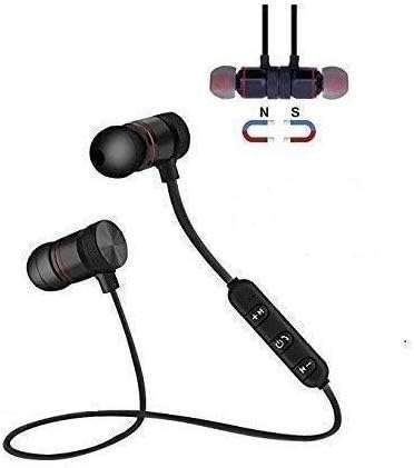 DRUMROAR Wireless Bluetooth Headphone|Magnet Earphone for Sport, Running,Gyming with 4.1 Technology with Mic Compatible with Android Phone and iOS