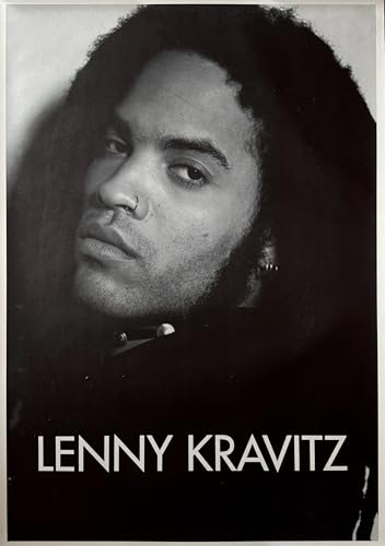 Affiche Lenny Kravitz vintage 1995 grand format 60X85 cm poster rock