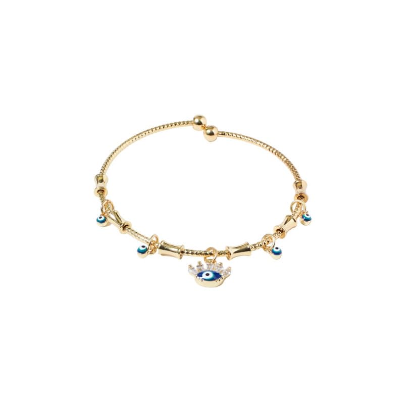 Salty Chic Evil Eye Wrist Bracelet for Women | Hand Band for Girls | Fancy & Stylish Womens Accessories | Aesthetic Jewellery | Bracelets for Woman, Girlfriend & Wife | Gift for Diwali, Anniversary, Engagement, Birthday & Everyday Wear (B0D3XJ2GRD) Amazon Price History, Amazon Price Tracker