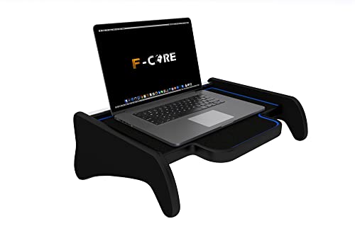 F-CORE Tablettes Tableau de Bord Camion compatibilité pour Man TGA 01.00-12.10 TGL 01.05-12.12 Cabine etroite  (M, L, XL, LX, XLX) Centrale Bleu Cover