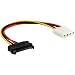 Produktbild InLine 29669A SATA Stromadapterkabel, 15pol SATA Buchse an 4pol. Stecker, 0,3m