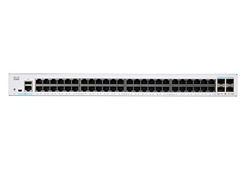 Image of Cisco Business CBS250-48T-4G Smart Switch | 48 Port GE | 4x1G SFP | Limited Lifetime Protection (CBS250-48T-4G-NA)