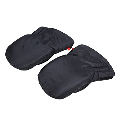 BESTonZON Warm Stroller Gloves Windproof Winter Gloves for Women Men Large Size Thick and Warm for Cold Weather Protection