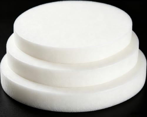 Cojín redondo de espuma de alta densidad de 15 cm para silla y hogar 2