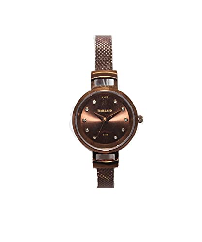 TIMELAND Analog Womens Watch- Long Lasting Perfect for Outdoor Formal (TL-0803 Brown Dial Brown) (B0987QM3VZ) Amazon Price History, Amazon Price Tracker