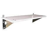 wartungsfrei Palram SkyLight Shelf Gerätehäuser Zubehör, weiß, 30.5 x 84.7 x 22 cm