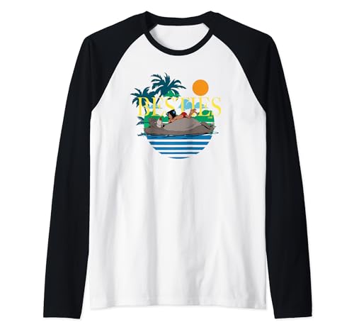 T-shirt Baseball Raglan Le Livre de la Jungle Confortable et Souple Contre les Irritations