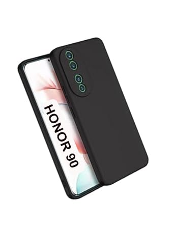 COBERTA Back Cover for HONOR 90 Back Cover Case - Black Silicon (B0CS6L1Q8C) Amazon Price History, Amazon Price Tracker