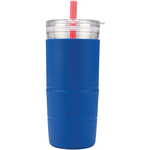 Bubba Capri Straw Tumbler with Silicone Sleeve, 32 oz, Blue
