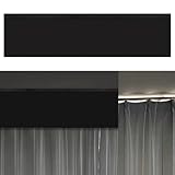 68 x 16.5 Inch Top of Curtain Light Blocker for...