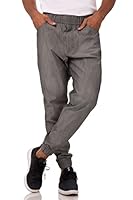 Chef Works Men's Jogger 257 Chef Pants, Grey, X-Small