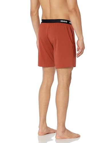 HUGO Men's Linked Stretch Cotton Lounge Shorts2